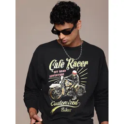 The Roadster Lifestyle Co. Men Printed Relaxed Fit Sweatshirt-picture-37