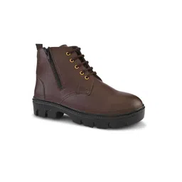 The Roadster Lifestyle Co Men Round Toe Lace-Ups Regular Boots-picture-22
