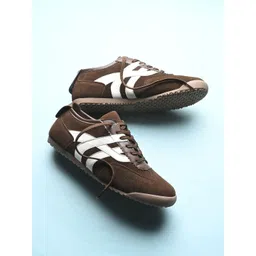 The Roadster Lifestyle Co Men Round Toe Lace-Ups Sneakers-picture-23