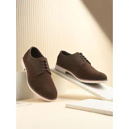 The Roadster Lifestyle Co Men Round Toe Lightweight Lace-Ups Casual Derbys-picture-27