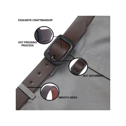 The Roadster Lifestyle Co. Men Set Of 2 Leather Formal Belts image 4