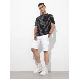 The Roadster Lifestyle Co. Men Solid Shorts image 3