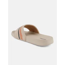 The Roadster Lifestyle Co Men Striped Casual Slip-On Sliders-picture-18