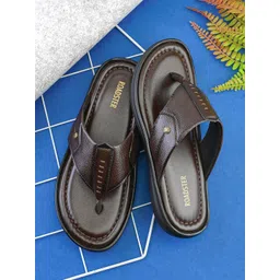 The Roadster Lifestyle Co Men T-Strap Comfort Sandals-picture-17