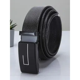 The Roadster Lifestyle Co Men Textured Autolock Belt-picture-40