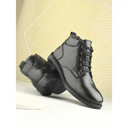 The Roadster Lifestyle Co Men Textured Regular Boots-picture-10