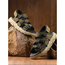 The Roadster Lifestyle Co. Men Velcro Closure Sport Sandals-picture-38