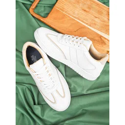 The Roadster Lifestyle Co Men White Textured Casual Sneakers-picture-30