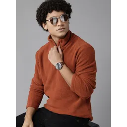 The Roadster Lifestyle Co. Mock Collar Sherpa Sweatshirt-picture-35