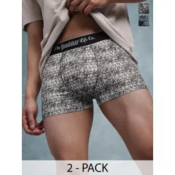 The Roadster Lifestyle Co Pack Of 2 Printed Mid Rise Trunks PACK OF 2-PV-Print-RO7-RO10-S-picture-22