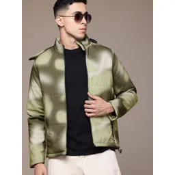 The Roadster Lifestyle Co. Printed Hooded Padded Jacket-picture-25