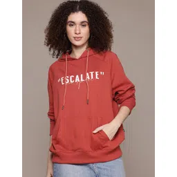 The Roadster Lifestyle Co. Printed Hooded Relaxed Sweatshirt-picture-41