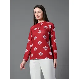 The Roadster Lifestyle Co Printed Party Top-picture-32