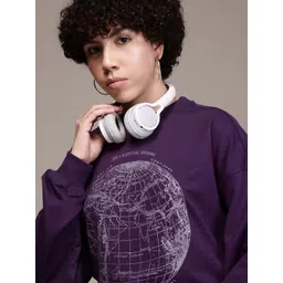 The Roadster Lifestyle Co. Printed Relaxed Sweatshirt-picture-16