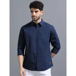 The Roadster Lifestyle Co Pure Cotton Full Sleeve Shirts-picture-39