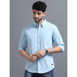 The Roadster Lifestyle Co Pure Cotton Full Sleeve Shirts-picture-38