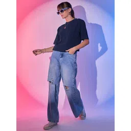 The Roadster Lifestyle Co Pure Cotton Oversized Fit T-Shirt-picture-16