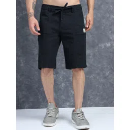 The Roadster Lifestyle Co Relaxed-Fit Mid Rise Skater Shorts-picture-10