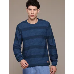The Roadster Lifestyle Co. Ribbed Striped Pullover-picture-29