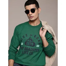 The Roadster Lifestyle Co. Round Neck Printed Sweatshirt-picture-39