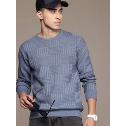 The Roadster Lifestyle Co. Self Design Acrylic Pullover-picture-10