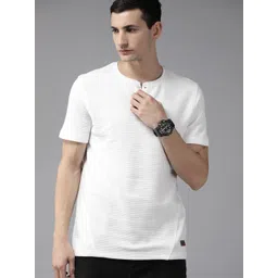 The Roadster Lifestyle Co. Self-Design Henley Neck T-shirt-picture-30