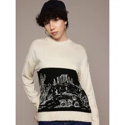 The Roadster Lifestyle Co. Self-Designed Acrylic Pullover-picture-33