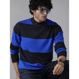 The Roadster Lifestyle Co. Striped Pullover-picture-39