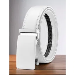 The Roadster Lifestyle Co Textured Formal Slim Belts-picture-37