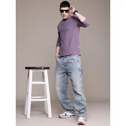 The Roadster Lifestyle Co. Textured Knit T-shirt image 5