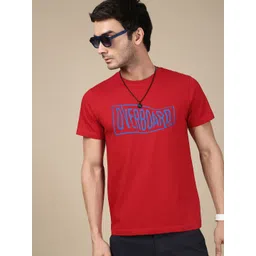 The Roadster Lifestyle Co. Typography Printed Round Neck Pure Cotton T-Shirt-picture-33