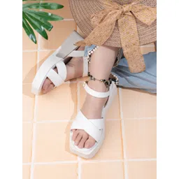 The Roadster Lifestyle Co Wedge-Heeled Sandals-picture-10