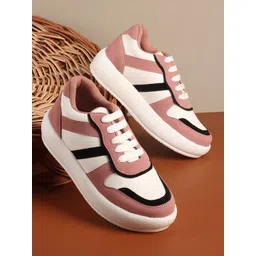 The Roadster Lifestyle Co Women Colorblocked Casual Lace Ups Sneakers-picture-23