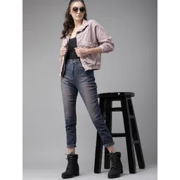 The Roadster Lifestyle Co Women Navy Blue Super Skinny Fit Light Fade Stretchable Jeans-picture-10