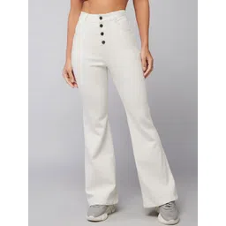 The Roadster Lifestyle Co Women No Fade Bootcut Stretchable Jeans-picture-30