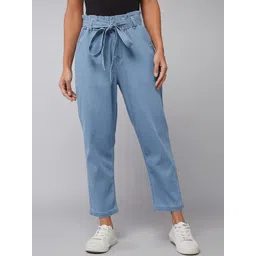 The Roadster Lifestyle Co Women No Fade Relaxed Fit Stretchable Jeans-picture-12