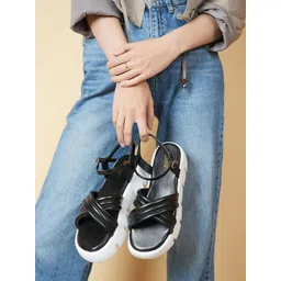 The Roadster Lifestyle Co Women Platform Heel Sandals-picture-11