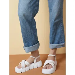 The Roadster Lifestyle Co Women Platform Heel Sandals-picture-25