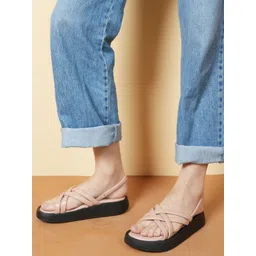 The Roadster Lifestyle Co Women Platform Heel Sandals-picture-40