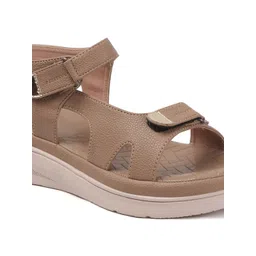 The Roadster Lifestyle Co Women Round Toe Ankle Loop Open Toe Flats-picture-14