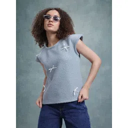 The Roadster Lifestyle Co. Woollen Pullover with Bow Detail-picture-27