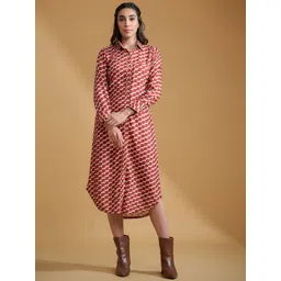 The Roadster WomenGeometricMaxi Dress-picture-27