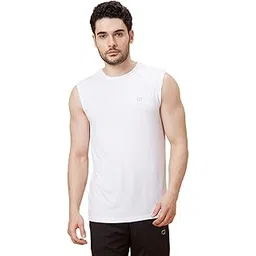 roar for good Bamboo Gym Vest for Men | Anti Odour, Anti Microbial and Super Soft | Comfortable Active Fit Tanks-picture-10