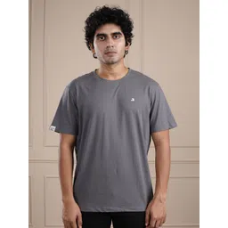 ROAR FOR GOOD Men organic- ss-25 Solid Cotton Casual T-shirt-picture-36