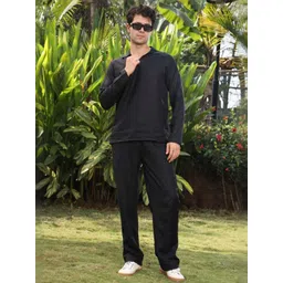 ROAR FOR GOOD Men Patchwork Pastels Kurta image 5