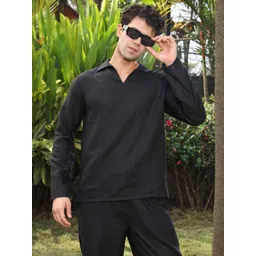 ROAR FOR GOOD Men Patchwork Pastels Kurta image 4