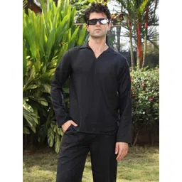 ROAR FOR GOOD Men Patchwork Pastels Kurta image 1