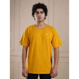 ROAR FOR GOOD Men Round Neck Solid Organic Cotton T-shirt-picture-42