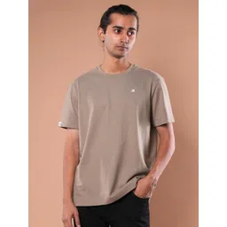 ROAR FOR GOOD Men Solid Round Neck Organic Cotton T-shirt-picture-16