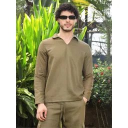 ROAR FOR GOOD Men Thread Work Pastels Kurta-picture-39